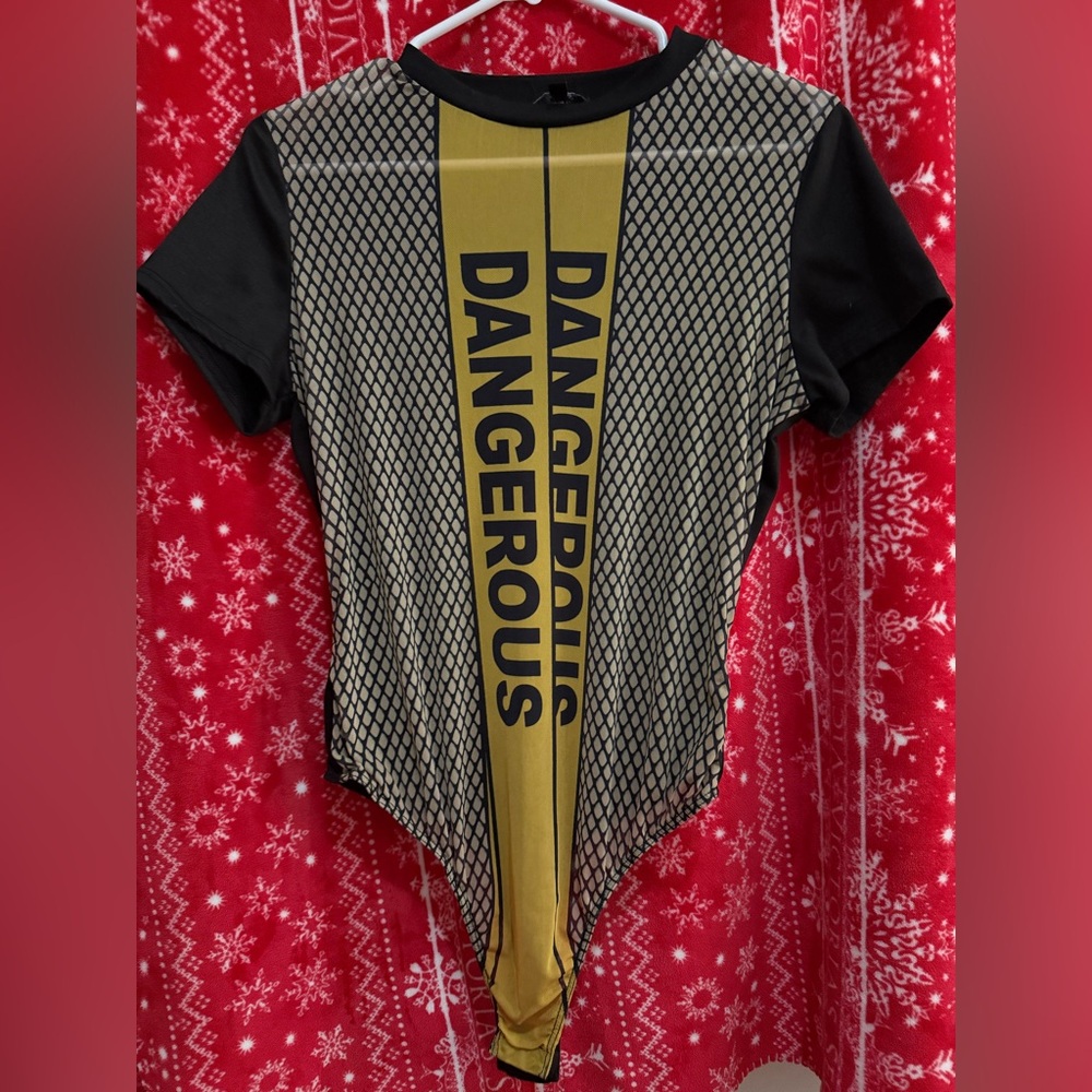 Fashion Nova Graphic Bodysuit